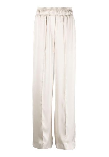 Brunello Cucinelli elasticated-waistband trousers - Nude