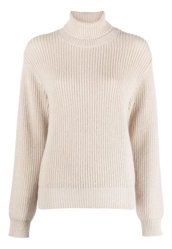 Brunello Cucinelli Grob gestrickter Pullover - Nude