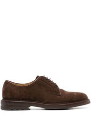 Brunello Cucinelli Derby-Schuhe aus Wildleder - C8832 BROWN