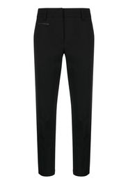 Brunello Cucinelli tailored cropped trousers - Schwarz