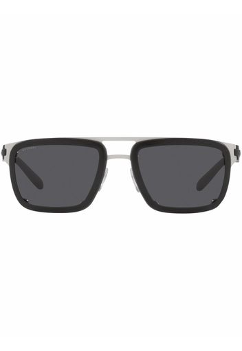 Bvlgari Eckige BV5057 Sonnenbrille - Silber