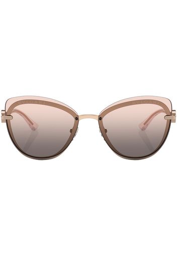 Bvlgari cat eye-frame sunglasses - Rosa