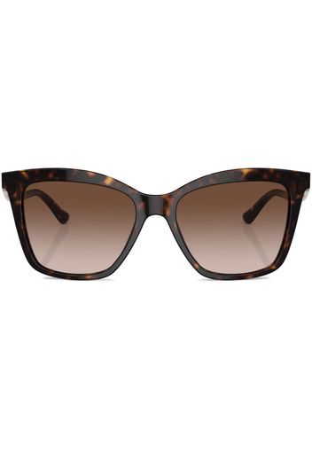 Bvlgari tortoiseshell-effect gradient-lenses sunglasses - Braun