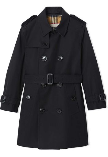 Burberry Kids 'The Sandringham' Trenchcoat - Schwarz