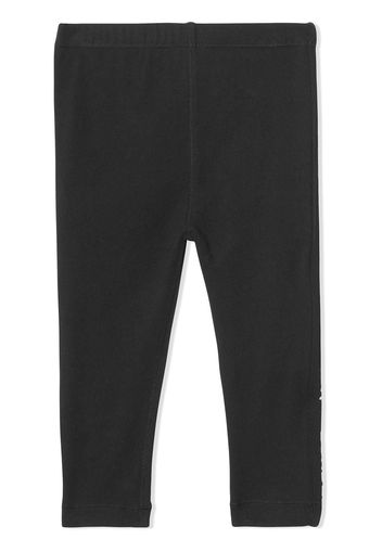 Burberry Kids Jersey-Leggings - Schwarz