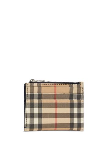 Burberry Kartenetui mit Vintage-Check - Nude