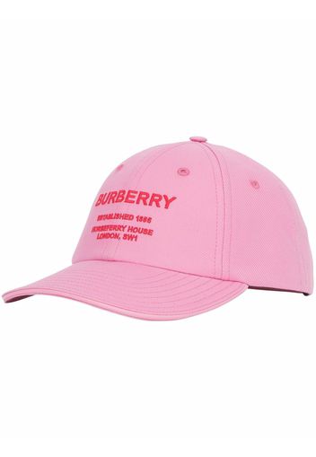 Burberry Horseferry motif twill cap - Rosa