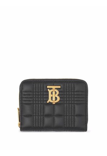 Burberry Lola quilted zip wallet - Schwarz