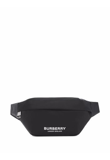 Burberry logo-print Sonny belt bag - Schwarz