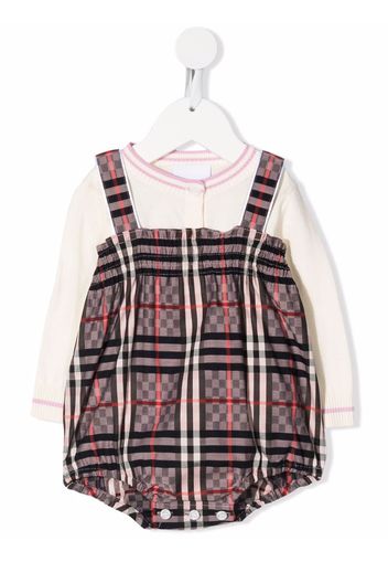 Burberry Kids BURBERRY KIDS 8051535 B1601 PALE ROSE IP CHECK - Rosa