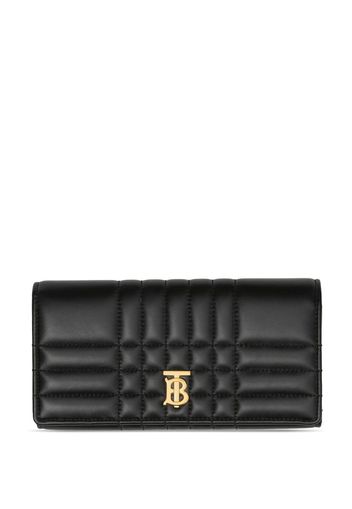 Burberry Lola quilted leather wallet - Schwarz