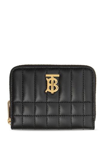 Burberry Lola quilted zipped wallet - Schwarz