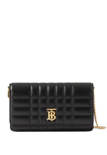 Burberry Lola quilted mini bag - Schwarz