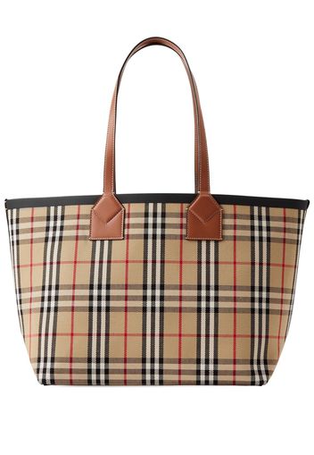 Burberry Mittelgroße London Handtasche - Braun