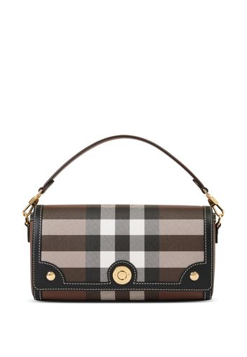 Burberry Note leather crossbody bag - Braun