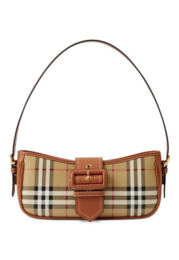 Burberry Sling checkered shoulder bag - Nude