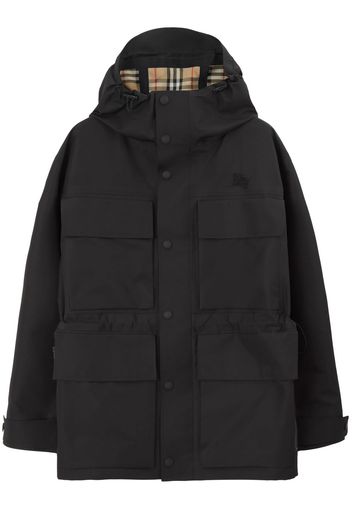 Burberry Parka mit aufgesetzten Taschen - Schwarz