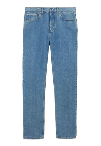 Burberry Klassische Straight-Leg-Jeans - Blau