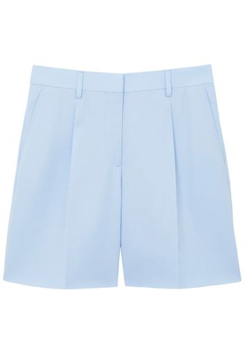 Burberry high-waisted tailored shorts - Blau