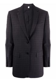 Burberry Blazer mit Karomuster - Schwarz