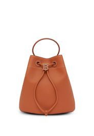 BURBERRY TB grainy bucket bag - Braun