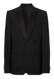 Burberry Oak Leaf Crest jacquard tuxedo jacket - Schwarz