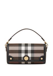 Burberry Note leather crossbody bag - Braun