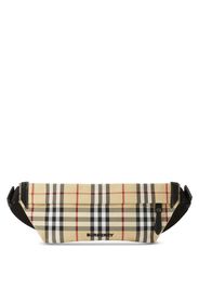 Burberry check-pattern belt bag - Nude