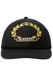 Burberry Oak Leaf Crest cotton baseball cap - Schwarz