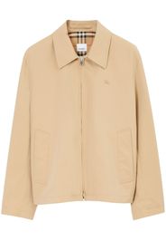 Burberry Harrington-Jacke mit Ritteremblem - Nude