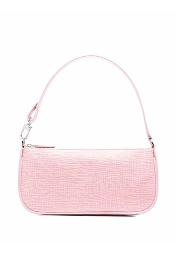 BY FAR Rachel leather shoulder bag - Rosa