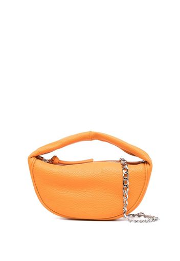 BY FAR Cush leather shoulder bag - Orange