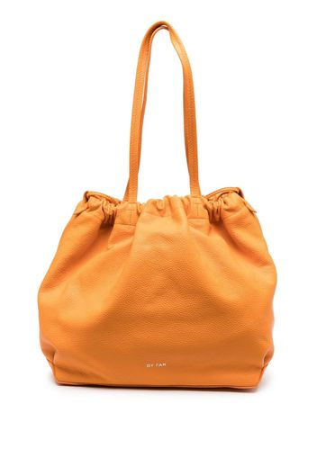 BY FAR Oslo drawstring tote bag - Orange