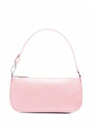 BY FAR Rachel leather shoulder bag - Rosa