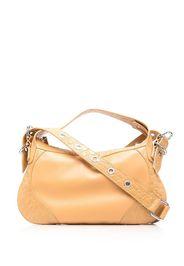 BY FAR Amira shoulder bag - Nude