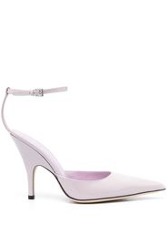 BY FAR Eliza 75mm pointed-toe pumps - Violett