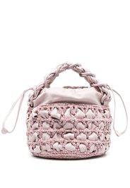 BY FAR drawstring bucket bag - Rosa