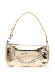 BY FAR mini Rachel metallic shoulder bag - Gold