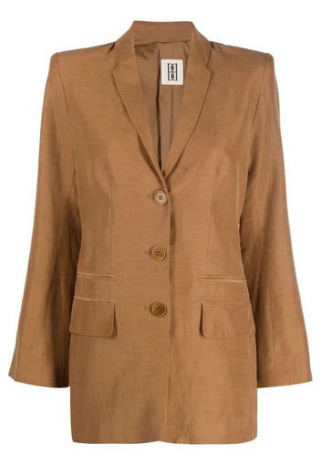 By Malene Birger Porter notched-lapel blazer - Braun