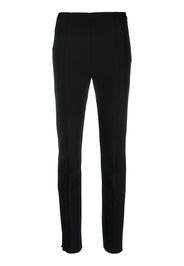 By Malene Birger mid-rise slim fit trousers - Schwarz