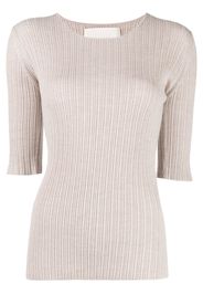 By Malene Birger Blaise ribbed wool jumper - Nude