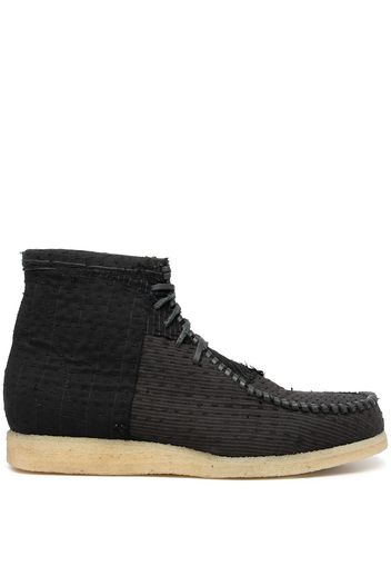 By Walid lace-up desert boots - Schwarz