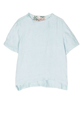 By Walid round-neck short-sleeved T-shirt - Blau