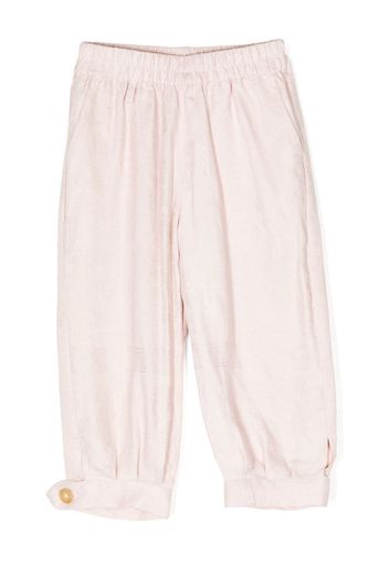 By Walid button-fastening cuff trousers - Rosa