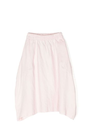 By Walid curved-hem midi skirt - Rosa