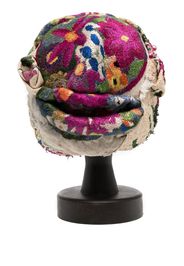 By Walid Flower Power embroidered head - Mehrfarbig