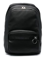 Calvin Klein Jeans logo-detail zip-up backpack - Schwarz