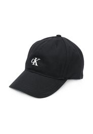 Calvin Klein Kids Baseballkappe mit aufgesticktem Logo - Schwarz