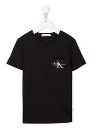 Calvin Klein Kids logo-print short-sleeve T-shirt - Schwarz