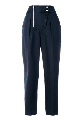 Calvin Klein 205W39nyc high waisted trousers - Blau